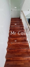 Staircase _ wooden floor polish (Within KL area)  Wood Flooring for Staircase Parquet Flooring