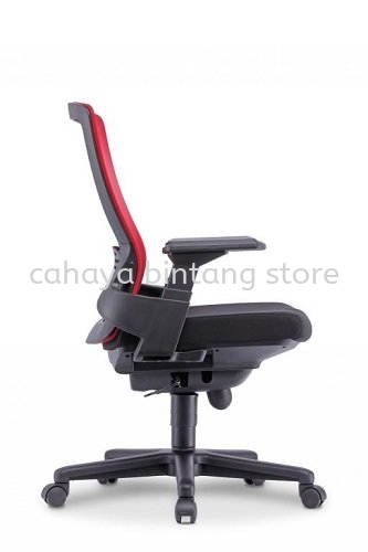 HEATER MEDIUM BACK ERGONOMIC CHAIR | MESH OFFICE CHAIR CYBERJAYA WP