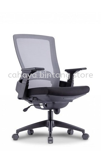 HEATER MEDIUM BACK ERGONOMIC CHAIR | MESH OFFICE CHAIR KAJANG SELANGOR