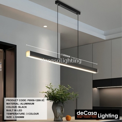 1200MM LONG LED PENDANT LIGHT (P8958-1200-3C)