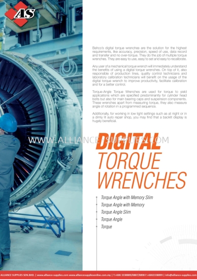 BAHCO Digital Torque Wrenches