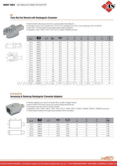 Rectangular Connector Adaptor