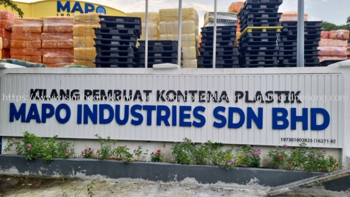 FACTORY OUTDOOR PVC BOARD 3D LETTERING SIGN MAKER AT PORT KLANG | KAPAR | MERU | PUNCAK ALAM