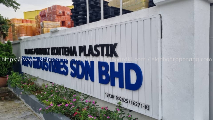 FACTORY OUTDOOR PVC BOARD 3D LETTERING SIGN MAKER AT PORT KLANG | KAPAR | MERU | PUNCAK ALAM