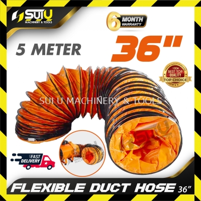 5M 36" Duct Hose for Ventilation Fan