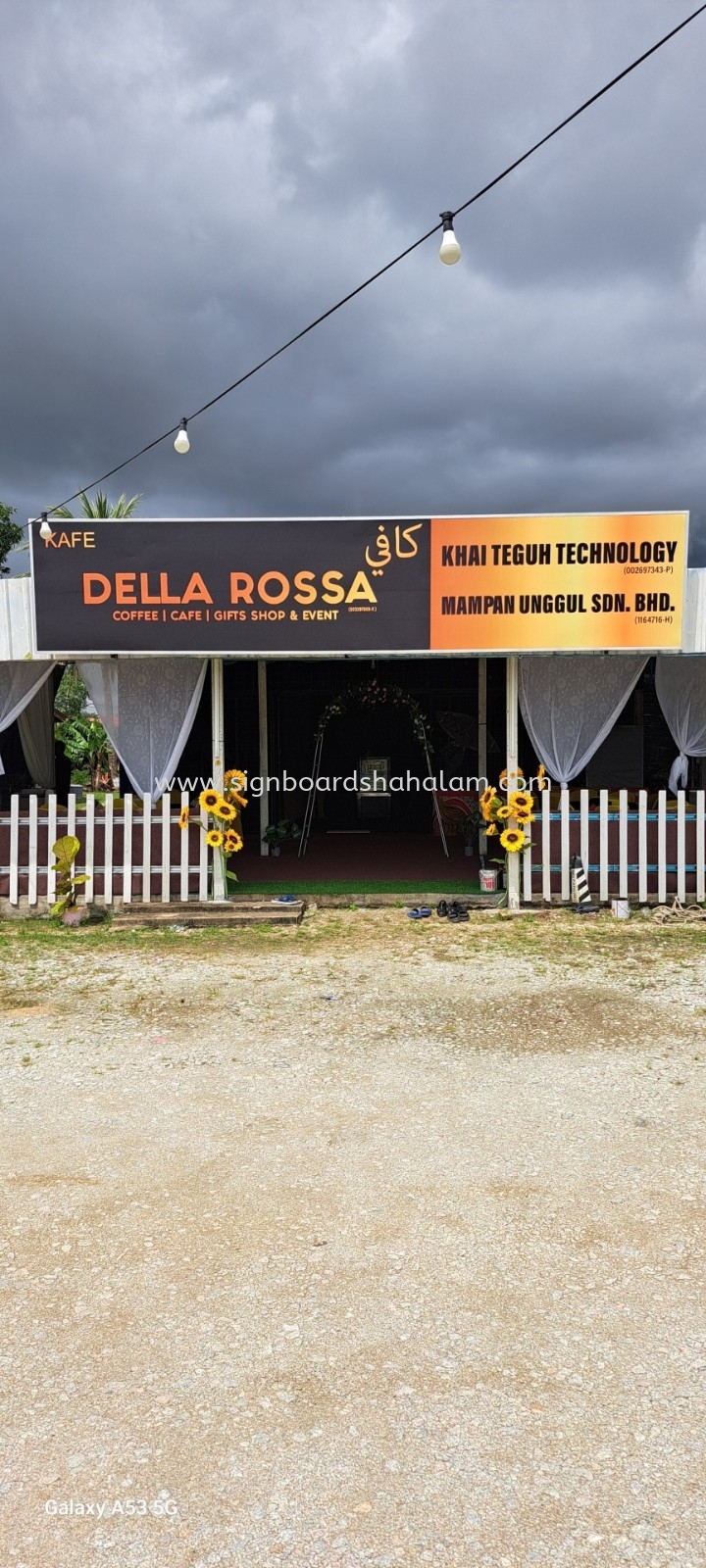 Kafe Della Rossa #3d led boxup signbord #3dledsignboard #3dboxup #3dsignboard #3dledboxup #signboard #normalsignage at Klang, Setia Alam, Shah Alam, Subang Jaya, Selangor.