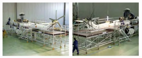 Aviation Maintenance Platform - Scaffold Concept System