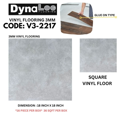 3mm Vinyl Flooring (24 pcs per box) ( V3-2217 )