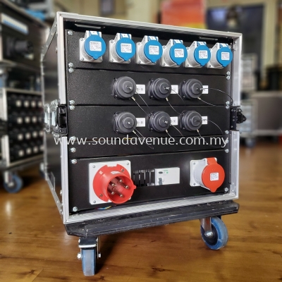 Portable Power Distribution Box with Socapex output 