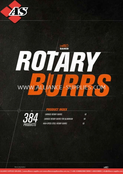 BAHCO Rotary Burrs