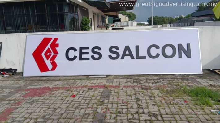 PVC BOARD 3D LETTERING SIGNBOARD AT KLANG, PORT KLANG, MERU, KAPAR