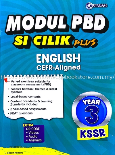 MODUL PBD SI CILIK PLUS ENGLISH CEFR-Aligned YEAR 3