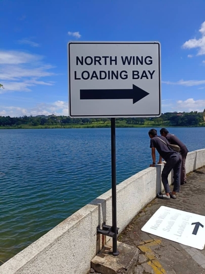 Loading Bay Sign 
