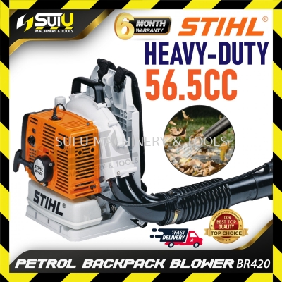 STIHL BR420 / BR 420 56.5CC Petrol Backpack Blower / Mesin Peniup