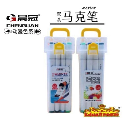 Cheng Guang Twin Marker Pen No.1699 12C