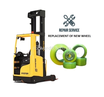 Change Reach Truck Forklift Wheel