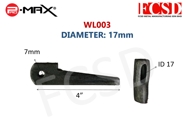 WL-003 Lorry Wooden Body Door Lock Pin