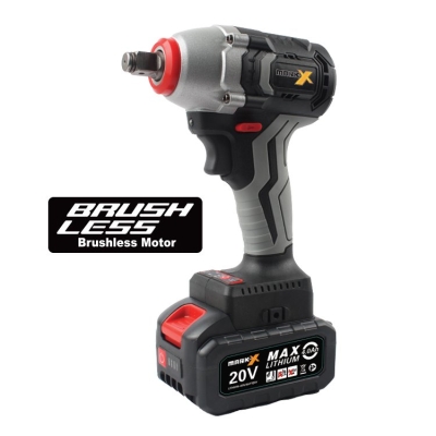 MKX-2027-20V MARK-X 1/2" CORDLESS MINI IMPACT WRENCH SET-360NM (BRUSHLESS)