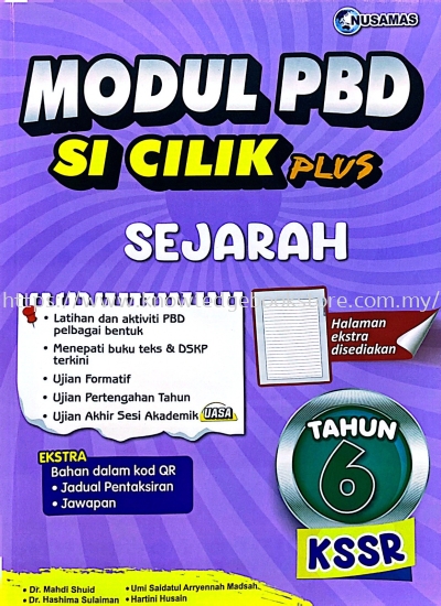 MODUL PBD SI CILIK PLUS SEJARAH TAHUN 6