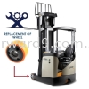 Change Crown Reach Truck Wheel Singapore Reach Truck Servicing Singapore Repairing / Servicing / Maintenance of Material Handling Equipment Singapore Others