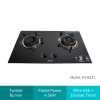 KVH221 Double Burner Hob Cooker