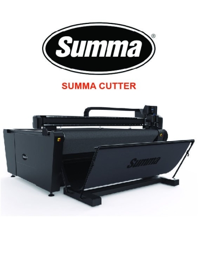 Summa F-SERIES FLATBED CUTTING SYSTEM