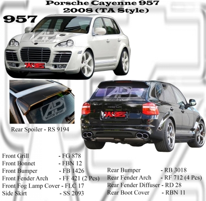 Porsche Cayenne 957 2008 TA Style Bumperkits 