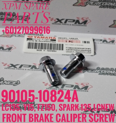 FRONT BRAKE CALIPER SCREW LC135, Y15, FZ150, SPARK 135, SNIPER 