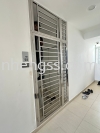 DOUBLE DOOR STAINLESS STEEL