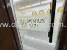 Zenius Tech Setia Alam - Frosted Sticker frosted sticker  Printing