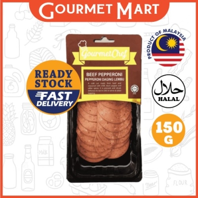 GOURMET CHEF COLD CUT BEEF PEPPERONI 150G