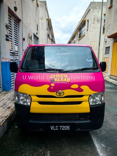 Choco Albab Van Vehicle High Resolution Premium Quality Long Lasting Truck Sticker Installation Service Selangor, Klang Valley, KL, Shah Alam, Port Klang, PJ, Subang