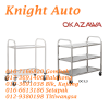 OKAZAWA (DC-L2 / DC-L3) Heavy Duty Dining Cart S012 / FRESH Beverage Cart / Dining Cart - FRC-2 / FQRD-L2 / FRD-L2 / FRD-L3 Working bench/ Trolley  Food Machine & Kitchen Ware