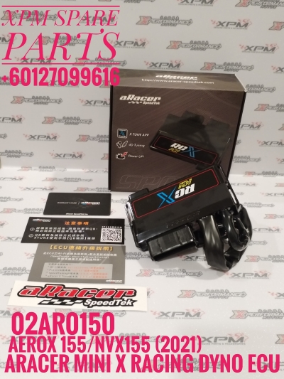 aRacer MINI X RACING DYNO ECU FOR AEROX 155 /NVX155 (2021)