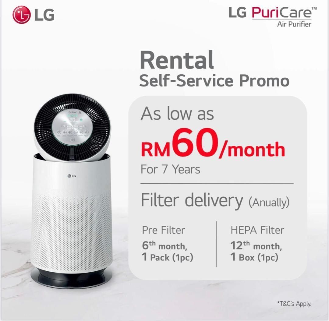 Rental Self-Serive Promo As low as RM60/month