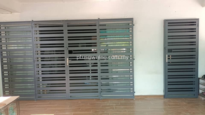 SWING DOOR GRILL @Jalan Pulau Angsa U10/36A, Seksyen U10 Bandar Nusarhu, 40170 Shah Alam