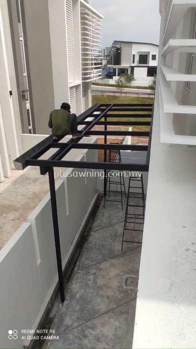 LAMINATED GLASS ROOFING @JALAN JADE HILLS 7/1, JADE HILLS, KAJANG, SELANGOR