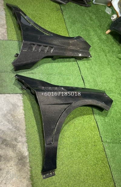 mercedes benz a class w176 carbon fiber fender varis style fit for replacement upgrade performance new look brand new set