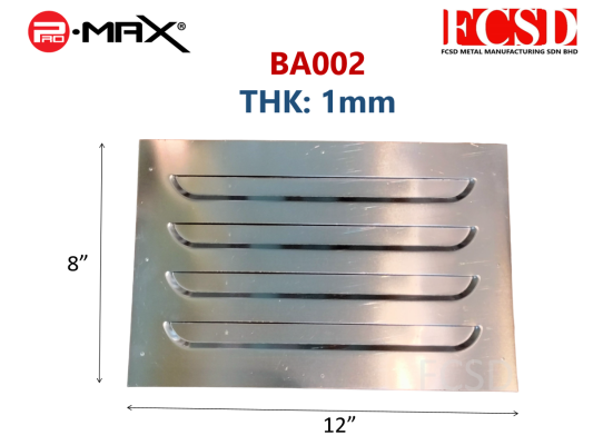 BA-002 Aluminium Ventilation Plate