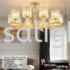 MODERN CREATIVE CRYSTAL CHANDELIER (W3-1136-10-GD) Crystal Chandelier CHANDELIER