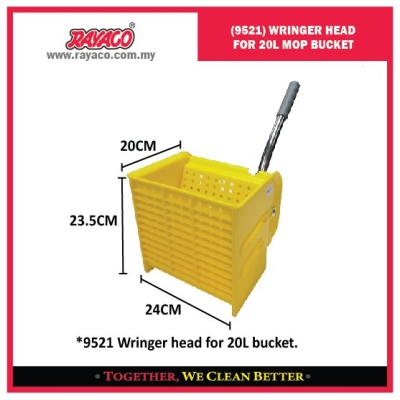 (9521) WRINGER HEAD FOR 20L MOP BUCKET