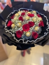 V16 A Choc With Fresh Roses  Valentines 2024