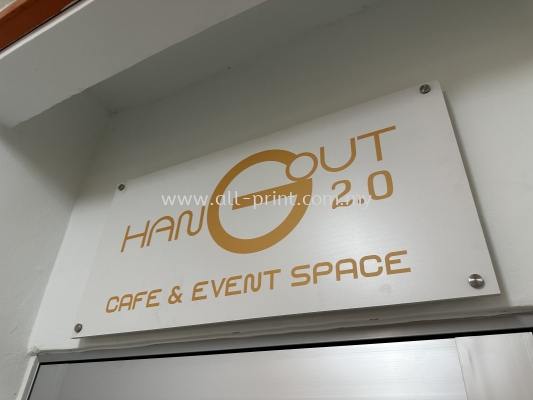 Hang Out Cafe (Bandar Baru Klang) - PVC Foamboard