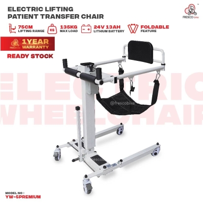 Fresco Electric Transfer Chair for Car Premium Foldable Electric lift patient transfer chair sling