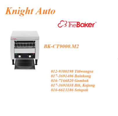 THE BAKER Conveyor Toaster (BK-CT9000.M2) / Bread Slicer Machine (TR31 / TA201-12 / TA201-14 /S-12S/S)