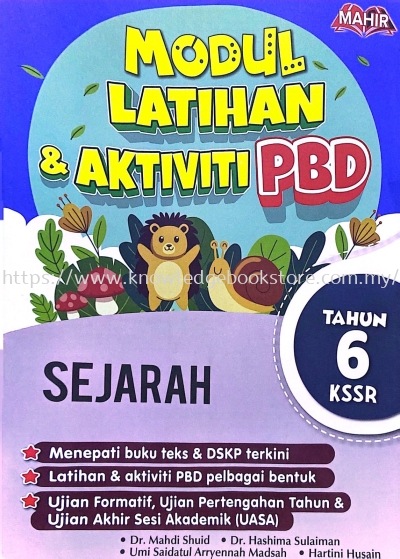 MODUL LATIHAN & AKTIVITI PBD SEJARAH TAHUN 6