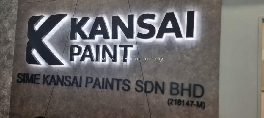 Kansai Paint (Shah Alam) - 3D EG Box Up Led Backlit