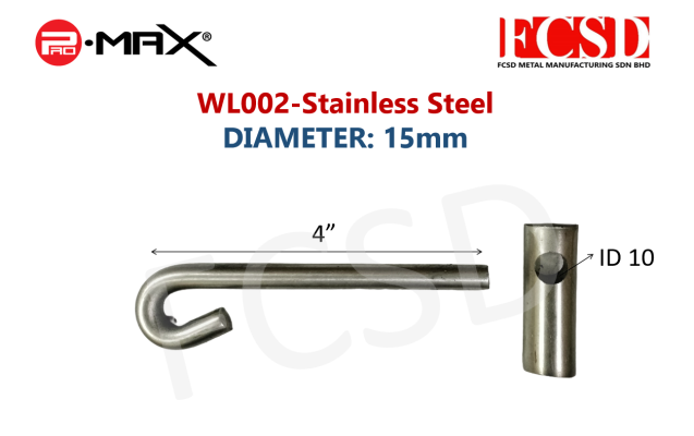 WL-002-S Stainless Steel Lorry Wooden Body Door Lock Pin 