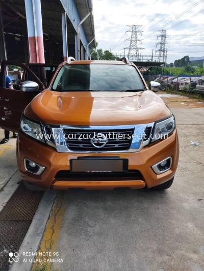 NISSAN NAVARA STEERING WHEEL REPLACE LEATHER 