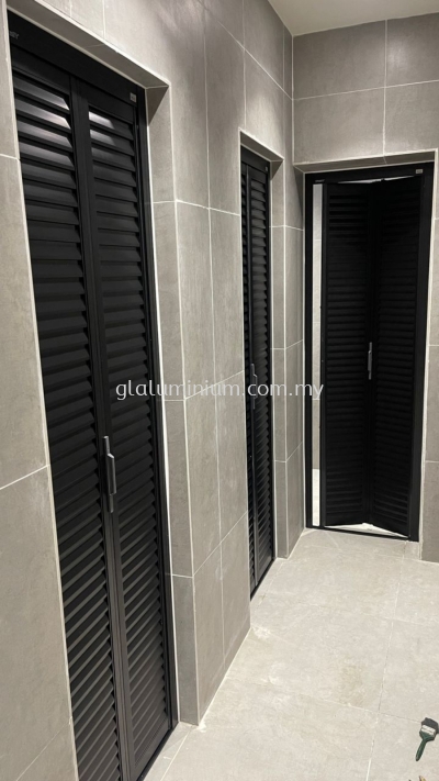 Bi-two louvers door @jalan mahkota residence 2,Bandar Mahkota Cheras,Cheras